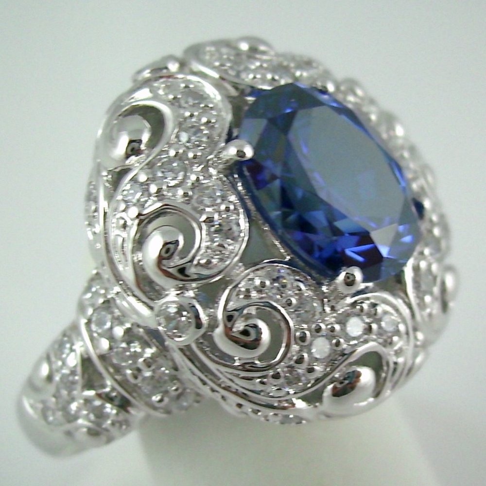 Victoria Wieck 4.83ct Absolute Tanzanite Ring - Picture 2 of 6